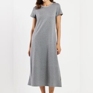 JUDE CONNALLY Alexandra Dress Lurex Terry NWT Starlight Grey Sparkle, Sz S